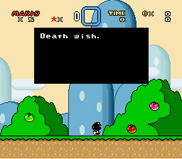 CreepyPasta Super Mario World - Help Me Screenshot 1